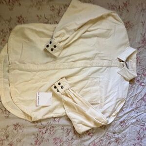 woman Button down blouse. vintage. Jan barboglio. retro